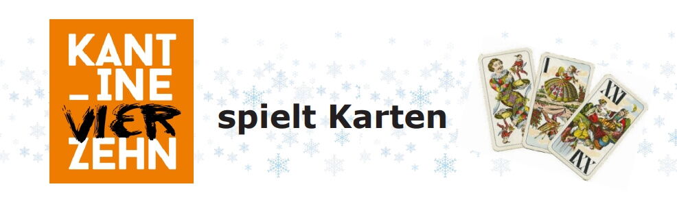 Einladung zum Winter-Tarock-Turnier am 12. Dezember ab 16 Uhr in der Kantine 14