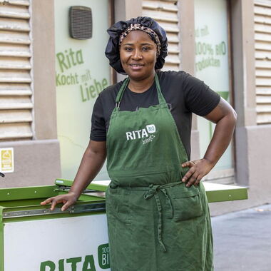 Esther Ihueghian erhielt Unterstützung von Job-TransFair