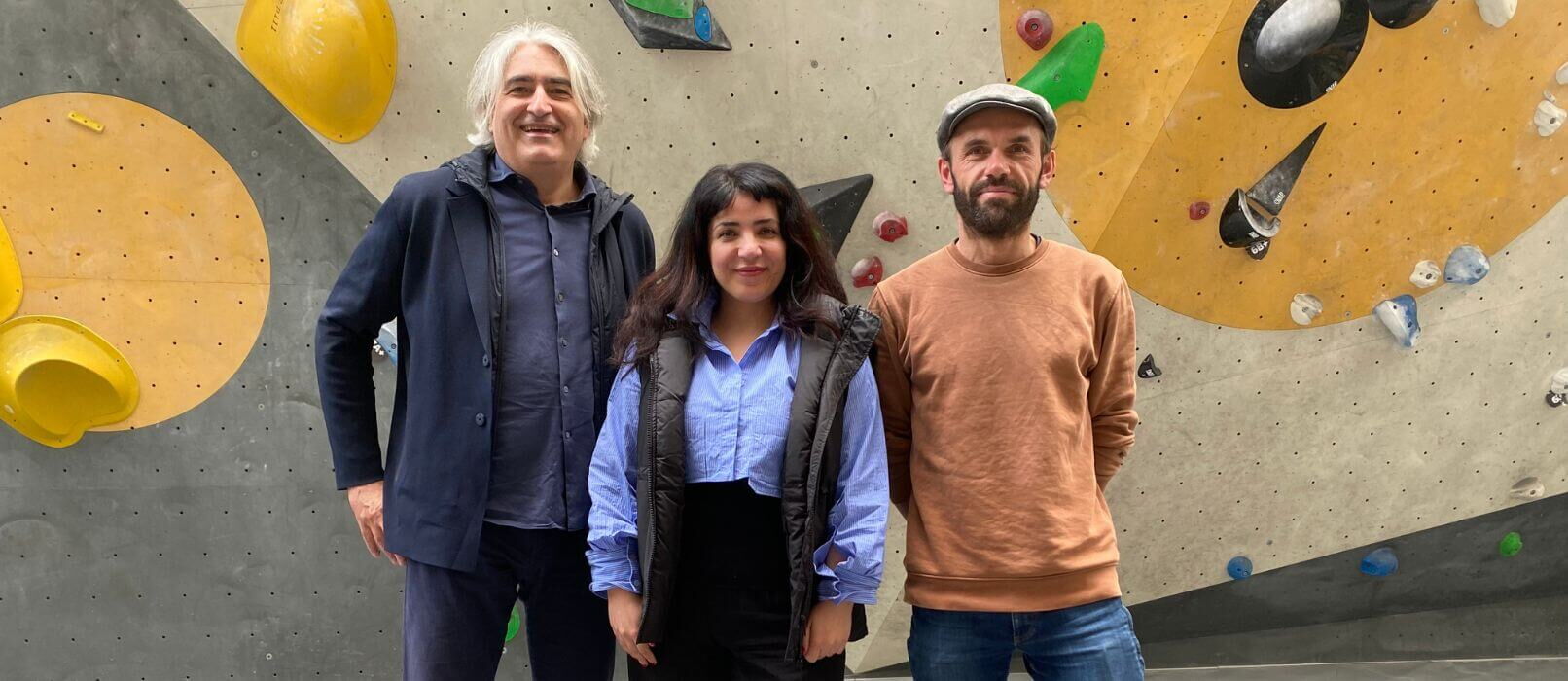 Thomas Rihl, Zuhal Yaylali und Peter Emberger