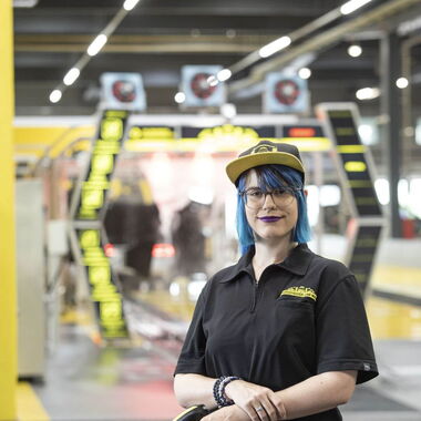 Sabina Poferl erhielt Unterstützung von Job-TransFair