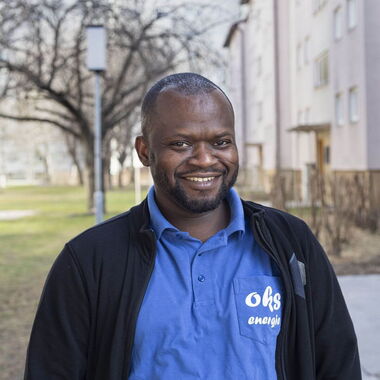 Portrait Ayuba Mensah.