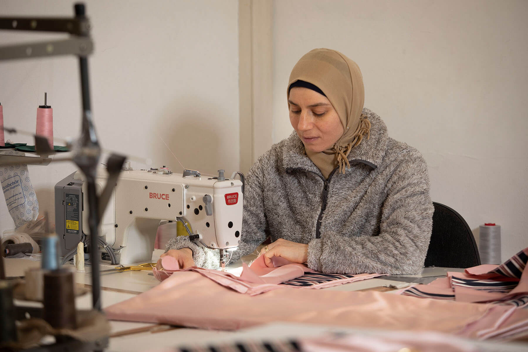 Die Unterstützung, die ich erfahren habe, macht mich glücklich.