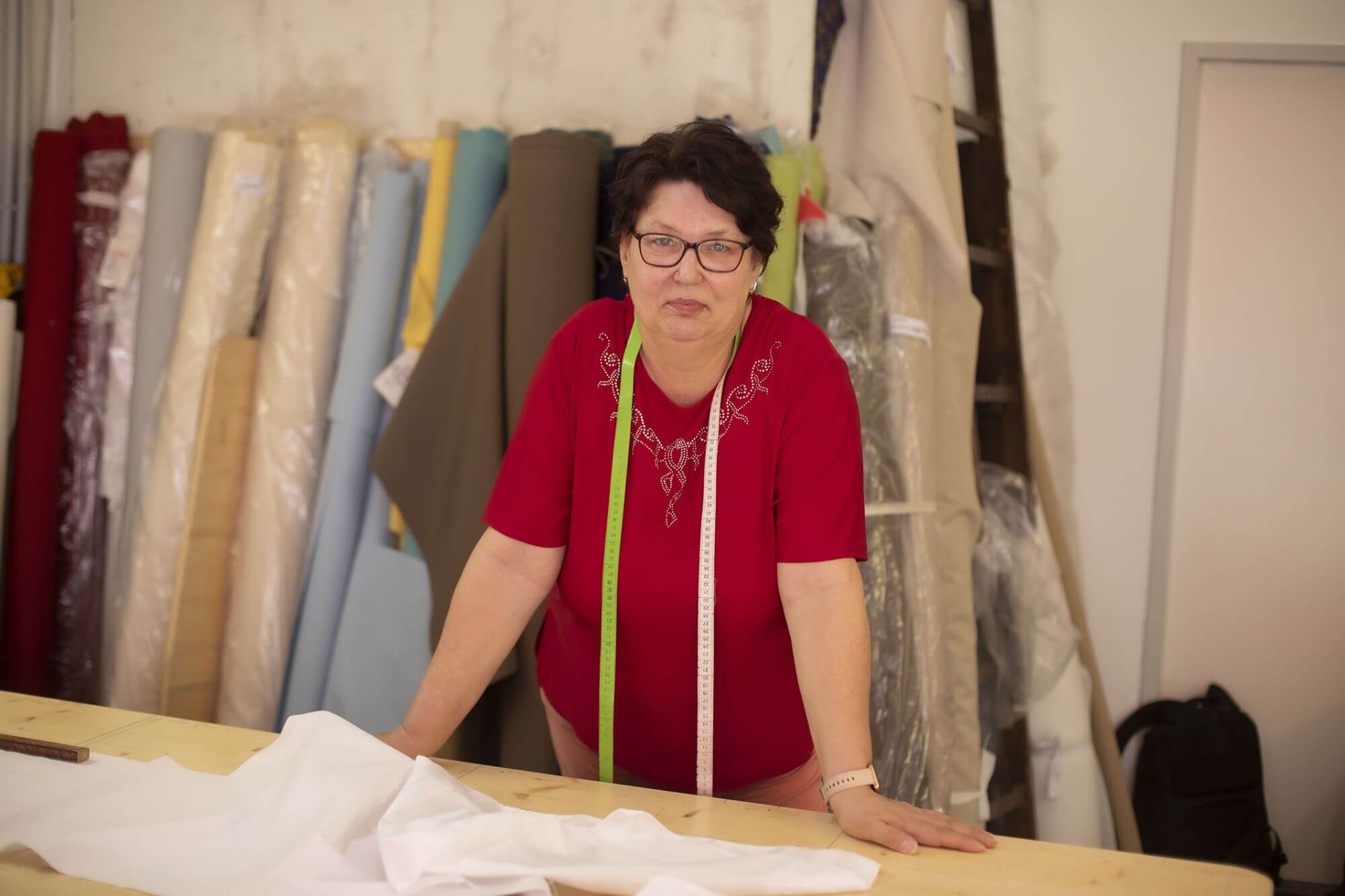 Erfolgsgeschichte von Jana Barišić, Näherin im Schaumstoffhaus.