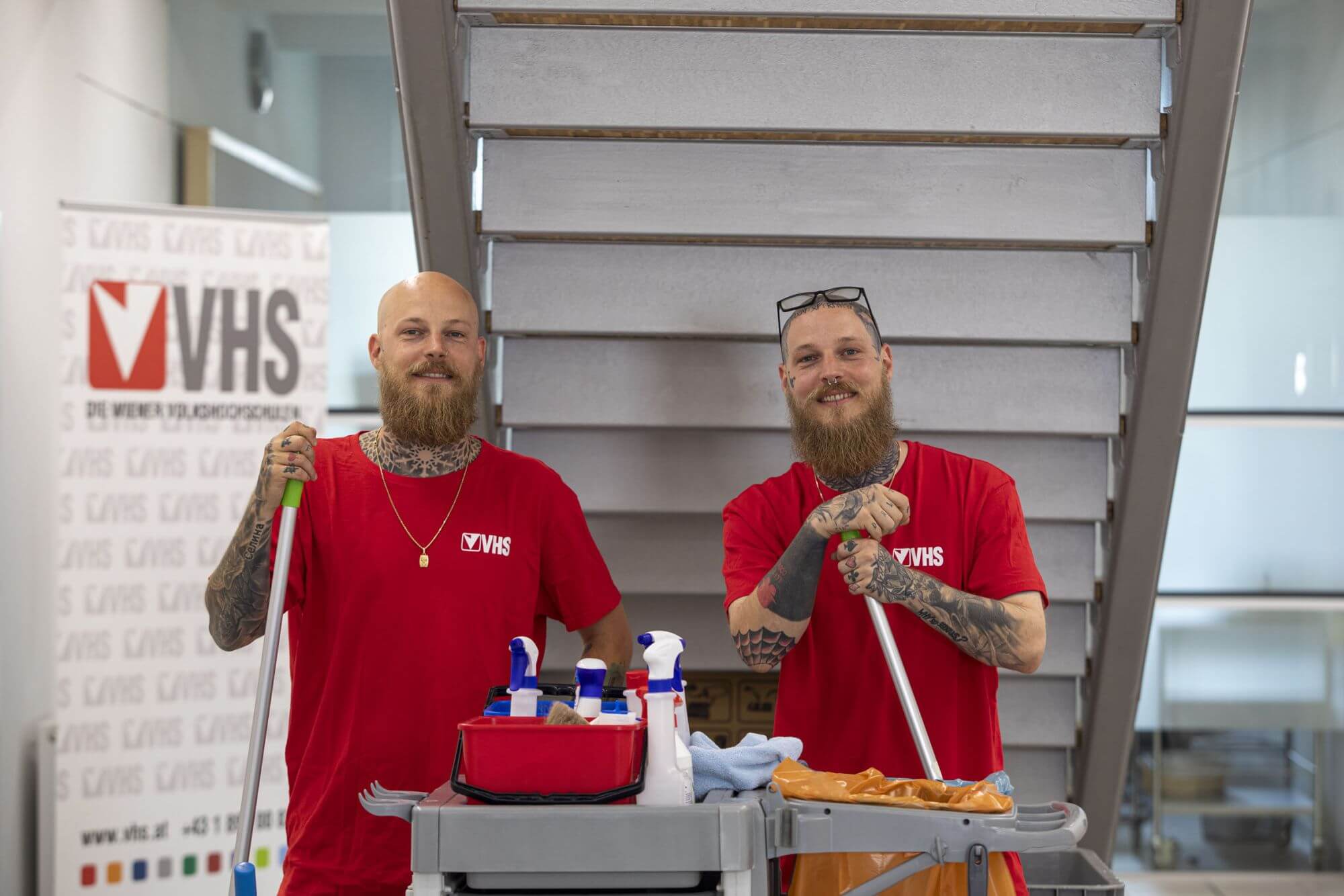 Erfolgsgeschichte von Oliver, Reinigungskraft bei VHS Wien