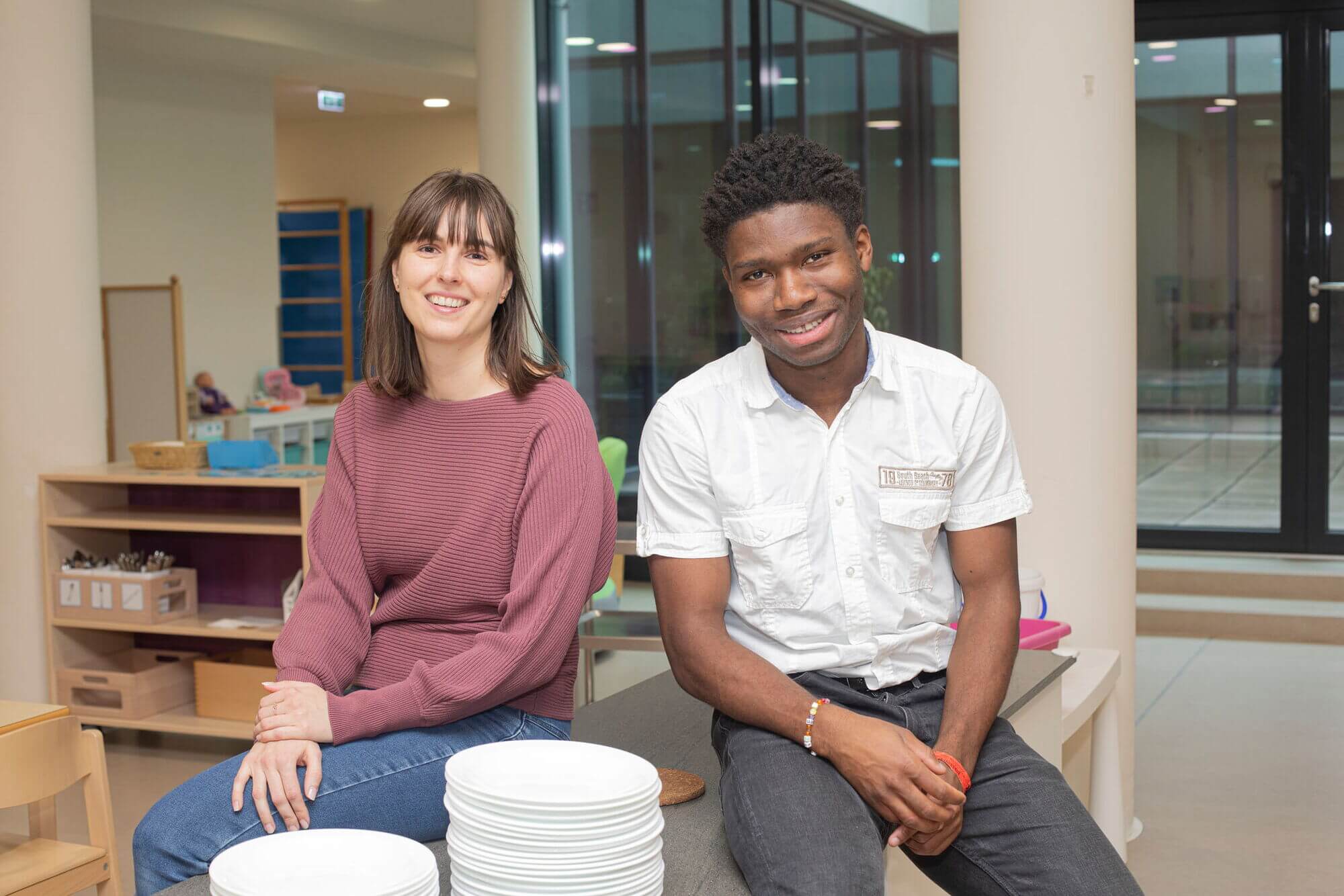 Erfolgsgeschichte von Sahid, Kindergartenassistent bei Wiener Kinderfreunde