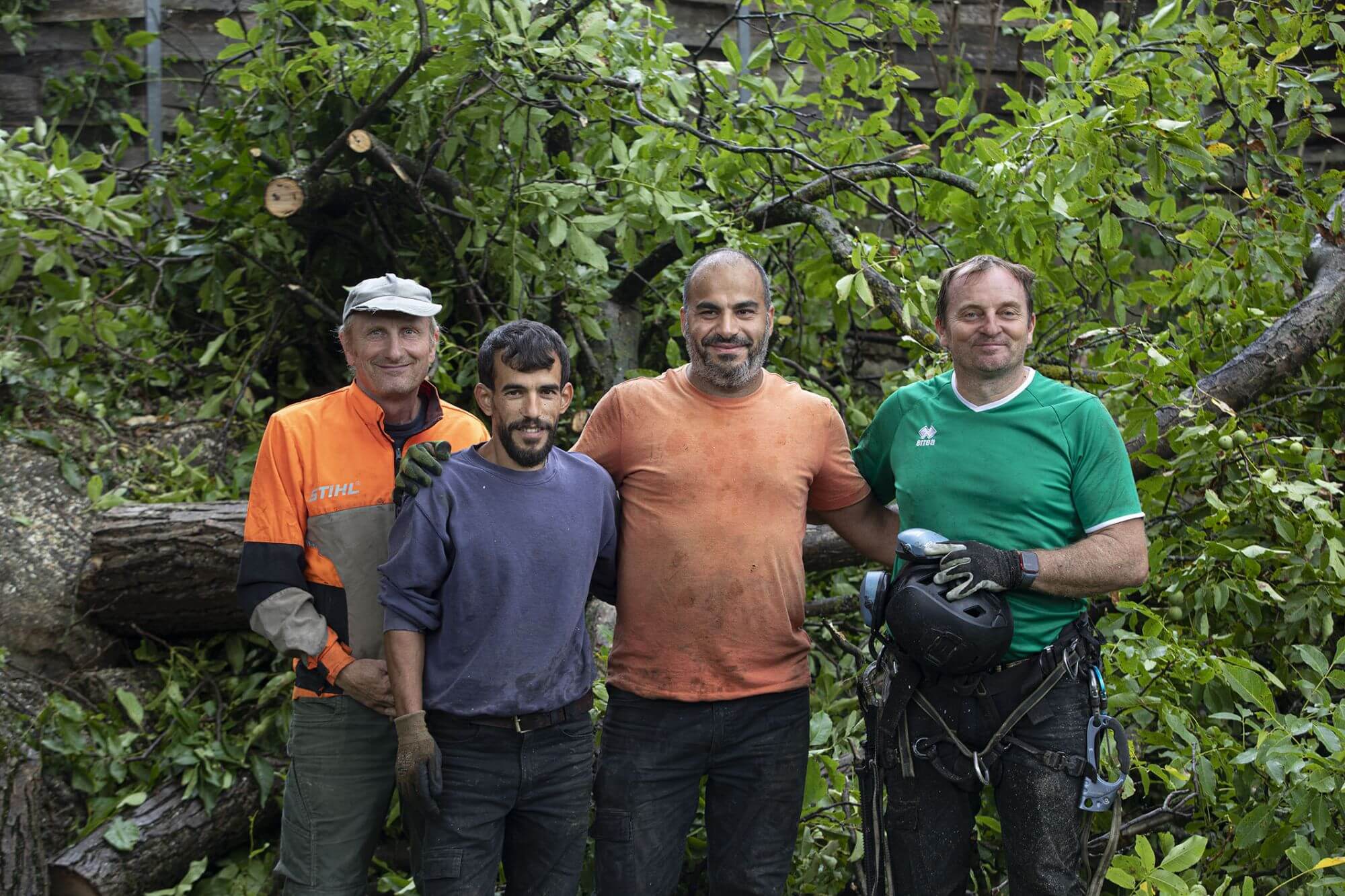 Wenn wir arbeiten, sind wir wie eine Familie.