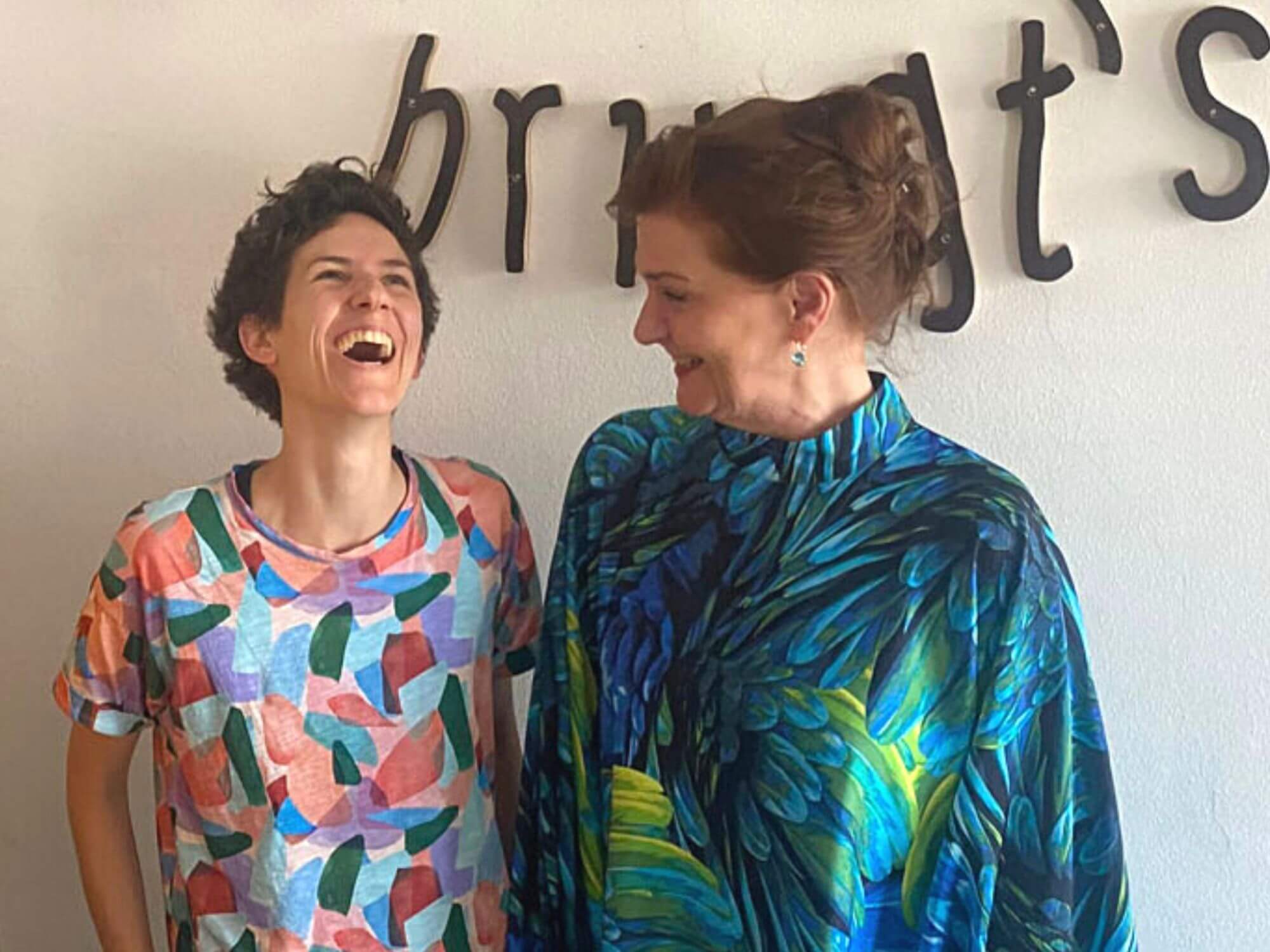 Rita Huber mit Job-TransFair Personalberaterin Martina Gruber