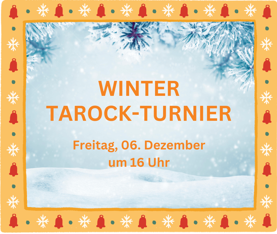 Tarock-Turnier Einladung